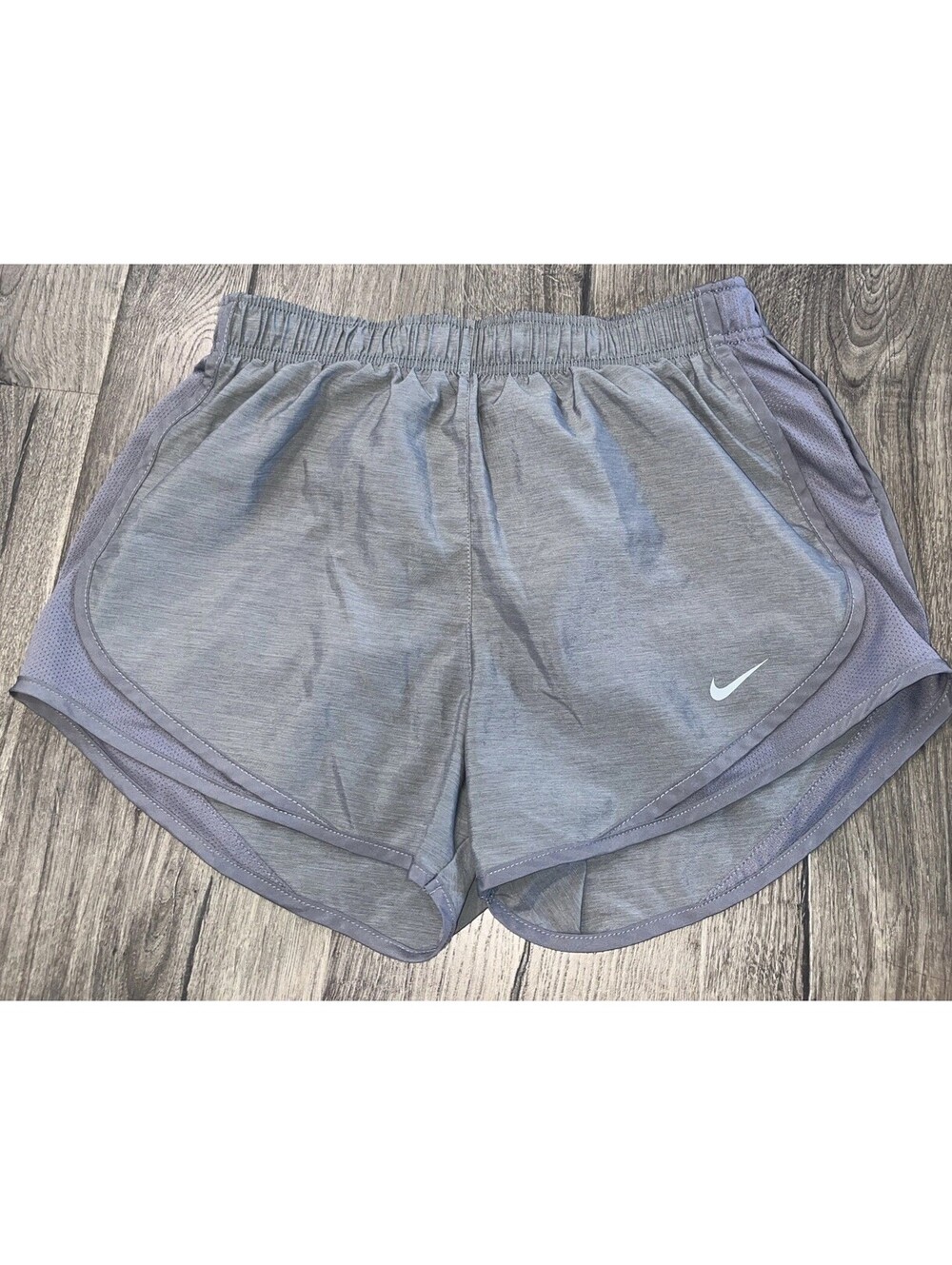 Nike Shorts Womens S Grey Running Dri-Fit Athletic Lined